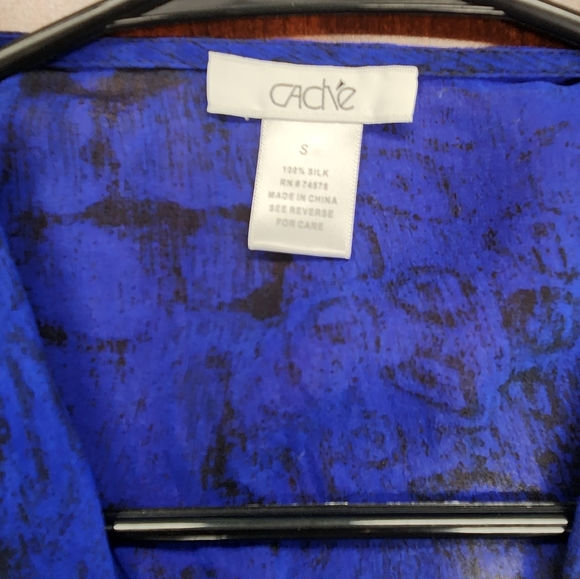 Cache size small blouse - Picture 4 of 5